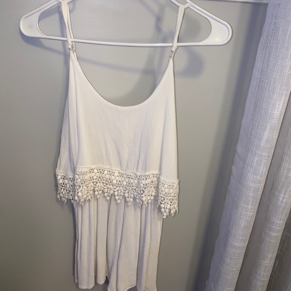 white romper